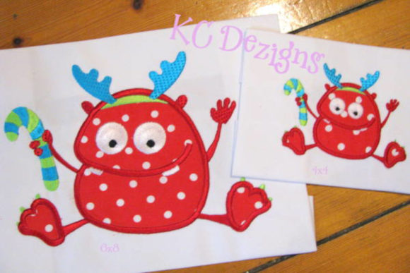 Christmas Monster 02: A Playful, Premium Sweatshirt Embroidery Review