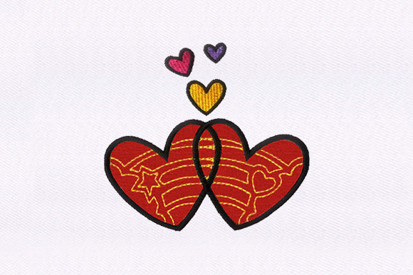 Couple Hearts: A Craft Fair Embroidery Review
