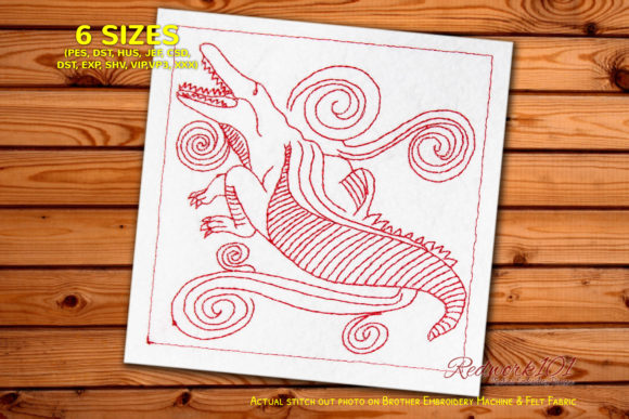 Creepy Crocodile with Opend Mouth