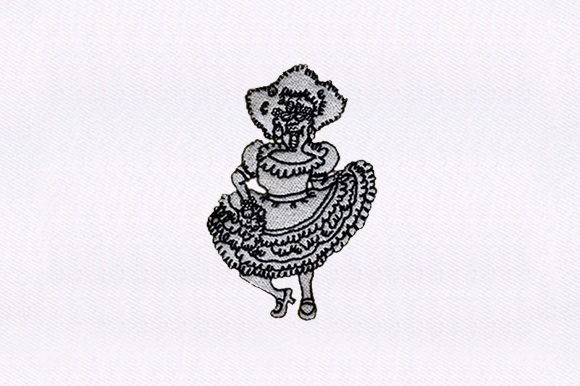 Dancing Old Women: A Heartfelt Embroidery Design for Meaningful Gifts