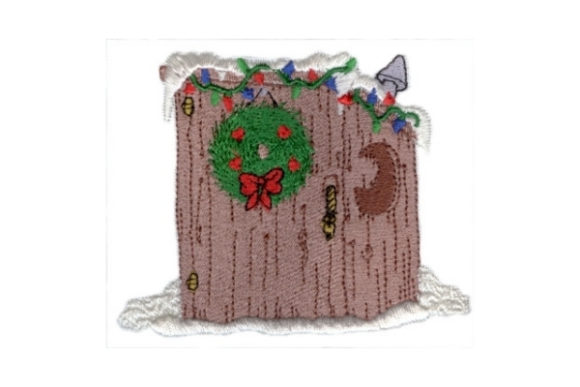 Festive Outhouse: A Real-World Embroidery Review
