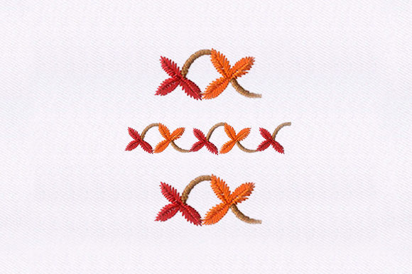 Leaves Border: A Boutique Sweatshirt Embroidery Review
