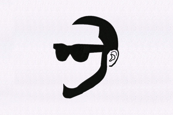 Man Silhouette: A Thoughtful Embroidery Choice for Meaningful Gifts